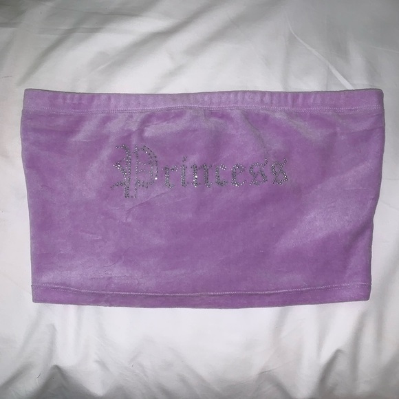 💜Sparkly Princess crop top💜 (worn once) - Picture 3 of 3